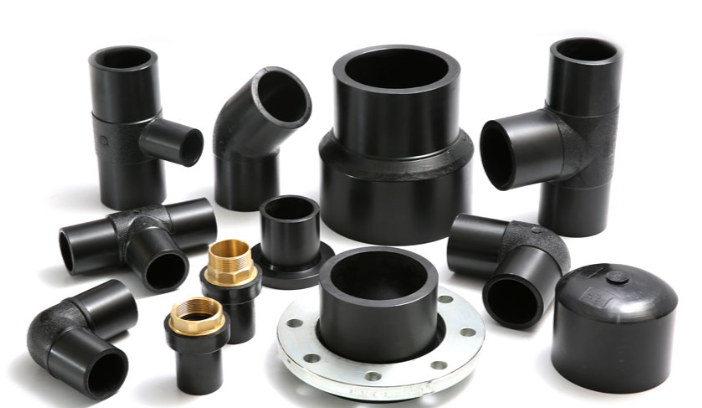 Fitting HDPE dengan adaptor ulir untuk water treatment
